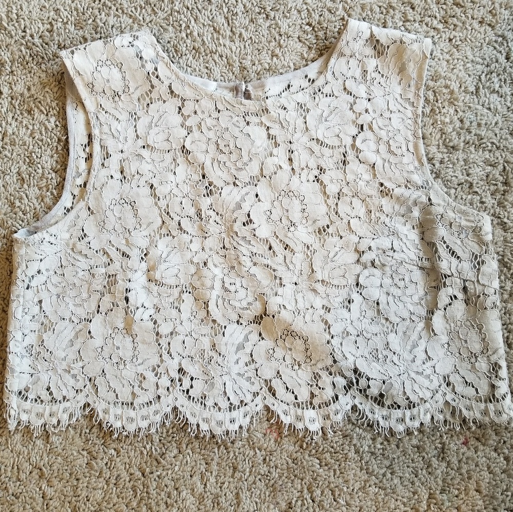 BHLDN Anthropologie Cleo Top in Mink M